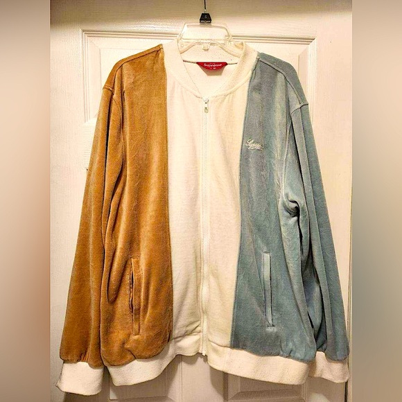 Supreme Other - Supreme Velour Zip Track Jacket